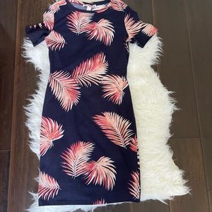 F21 Contemporary Midi Dress. EUC